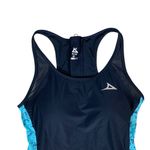 Pirma Navy Blue One Piece Swimsuit G Racerback‎ Athletic Swimwear Blue Small Photo 1