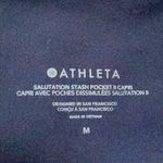 Athleta Salutation Stash Pocket II Capri Size M in navy Photo 6