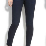 J Brand High Rise Skinny Jeans Dark Wash Ankle Everlast Blue 26 Classic Timeless Photo 0