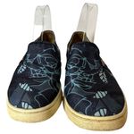 Olukai Pehuea Print Navy Floral Tropical 20339 Dest Women's Size 8 Photo 2