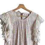 See By Chloe  flutter sleeve floral blouse Photo 4