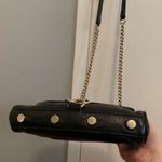 Rebecca Minkoff Mini MAC monogram Initial Black Leather Crossbody Bag Photo 9