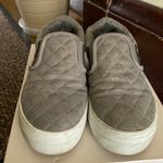 JustFab grey quilted sneakers size 5.5 Photo 1