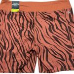 Tek Gear Athletic Bike Shorts Women 3x High Rise Stretch Animal Tiger Print Photo 0