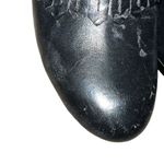 Anne Klein black leather stiletto heel side zip booties women’s size 7 Photo 4