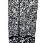 Soma Floral Empire Waist Maxi Dress Womens Medium Wedding Guest Party Cocktail Black Photo 4