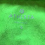 Athleta Neon Lime Green Energy Paisley Mandala Racerback Workout Tank Top Photo 5