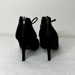 Impo Black Strappy Lace Up Heels Photo 3