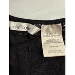 Delicates  Black Lace top Size‎ Xl Photo 4
