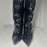 Amina Muaddi  Black patent leather Heeled Boots size 36 Photo 5