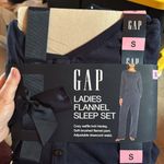 Gap Women's Flannel Pajama Sleep Set Midnight Blue Polka Dot Size Small Photo 7