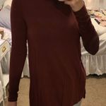 Red/maroon Long Shirt Or Dress Red Size XS Photo 0