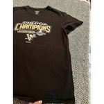 Reebok Pittsburgh Penguins Shirt Women’s Large NHL Hockey 2009 Stanley Cup Photo 4
