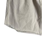 Madewell  Rigid Denim A-Line Off White Dolphin Hem Mini Skirt Size 33 Photo 5