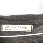 Free People WE THE  Olive Green Split Back Long Sleeve Tunic High Low Trapeze Top Photo 4