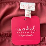 Isabel Maternity Top NWT Size XS Pink Photo 2