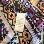 EXPRESS  Vibrant Geometric Kimono Cardigan One Size Photo 2