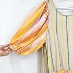 Stine Goya Amelia Woven Stripe Midi Dress Size S NEW Photo 5