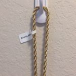 BaubleBar Gold and rhinestone  lariat necklace. Photo 2