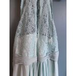 Bill Levkoff  Women's Mint Floor Length  Bridesmaid Dress Evening Gown Photo 5