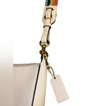 Coach JES BAGUETTE CROSSBODY PURSE W/RAINBOW STRAP & GOLD HARDWARE #C7265 Photo 3