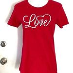 Love Tee Shirt Red Size undefined Photo 0