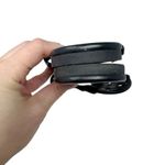 Tory Burch  Perfect Black Matte Leather Miller Logo Sandals Size 8.5 Photo 7