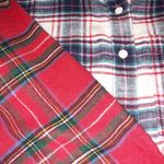 American Eagle Outfitters Red and White Plaid Flannel Size XS Photo 6