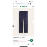 BODEN Richmond 7/8 Pants Size 6 Navy Blue NEW Chino Casual Preppy Career Cotton Photo 11