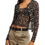 Free People Twosie For One Top Set in Black Combo Photo 1