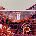 Honey & Lace M womens Tustin tunic orange purple Size M Photo 4