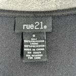 Rue 21 Dress Women Small Black Gold Glitter Skater Party Cocktails Going Out Photo 4