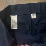 Old Navy Navy High Rise Pixie Side Zip Pants Sz 12  VGUC Photo 4