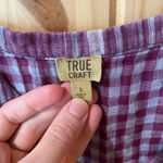 True Craft ‎ purple stripe dress size small Photo 2