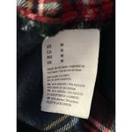 American Eagle Outfitters Women's Size Medium Boyfriend Fit Soft Flannel Button Photo 3