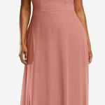 After Six High Neck Halter Backless Maxi Dress Size 14 Photo 0