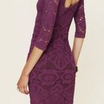 Intimately Free People Bohemian Medallion Slip Lace Bodycon Mini Sexy Dress M/L Purple Size M Photo 1