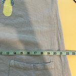 MEK USA Made Blue Cotton Patchwork Sandals Summer Chore Tank Dress Large Photo 10