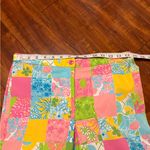 Lilly Pulitzer  Y2K 2000s Floral Print Boho Summer Capri Short Pants Size 4(29) Photo 11