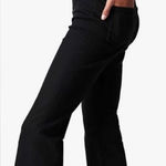 Free People In My Feelings Cropped Slim Flare Jeans Black Sz Small Photo 0