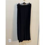 Marina 2 Piece Beaded Asymmetrical Hemline Long Sleeve Jewel Neck Top Size 12 Black Photo 6