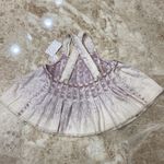 Free People Marina Denim Top. Size XS. Washed purple. NWT Photo 6