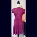 Maroon/Purple Dress, Square Neckline, Sz. M Size M Photo 1