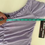 Almost Famous NWT ruched off the shoulder crop top Photo 8