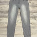 White House | Black Market  Gray The Skinny Jeans Beaded Detail on Pockets Size 6 Photo 2