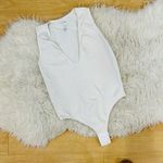 Cotton Candy simple classy white casual bodysuit Size M/L Photo 9