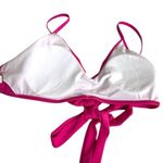 Magenta Bikini Vibrant 2 Pc High Cut Bikini Size Medium Pink Photo 3