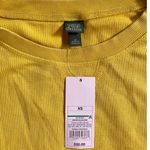 Wild Fable  Mustard Yellow Long Sleeve Shirt SZ‎ XS NWT Women's Photo 2
