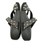 Skechers Women's Arch Fit Retrogrades Diamond Babe Slide Sandals Size 8 Photo 2