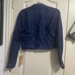 Reformation π NWT Raina Navy Linen Top Photo 3